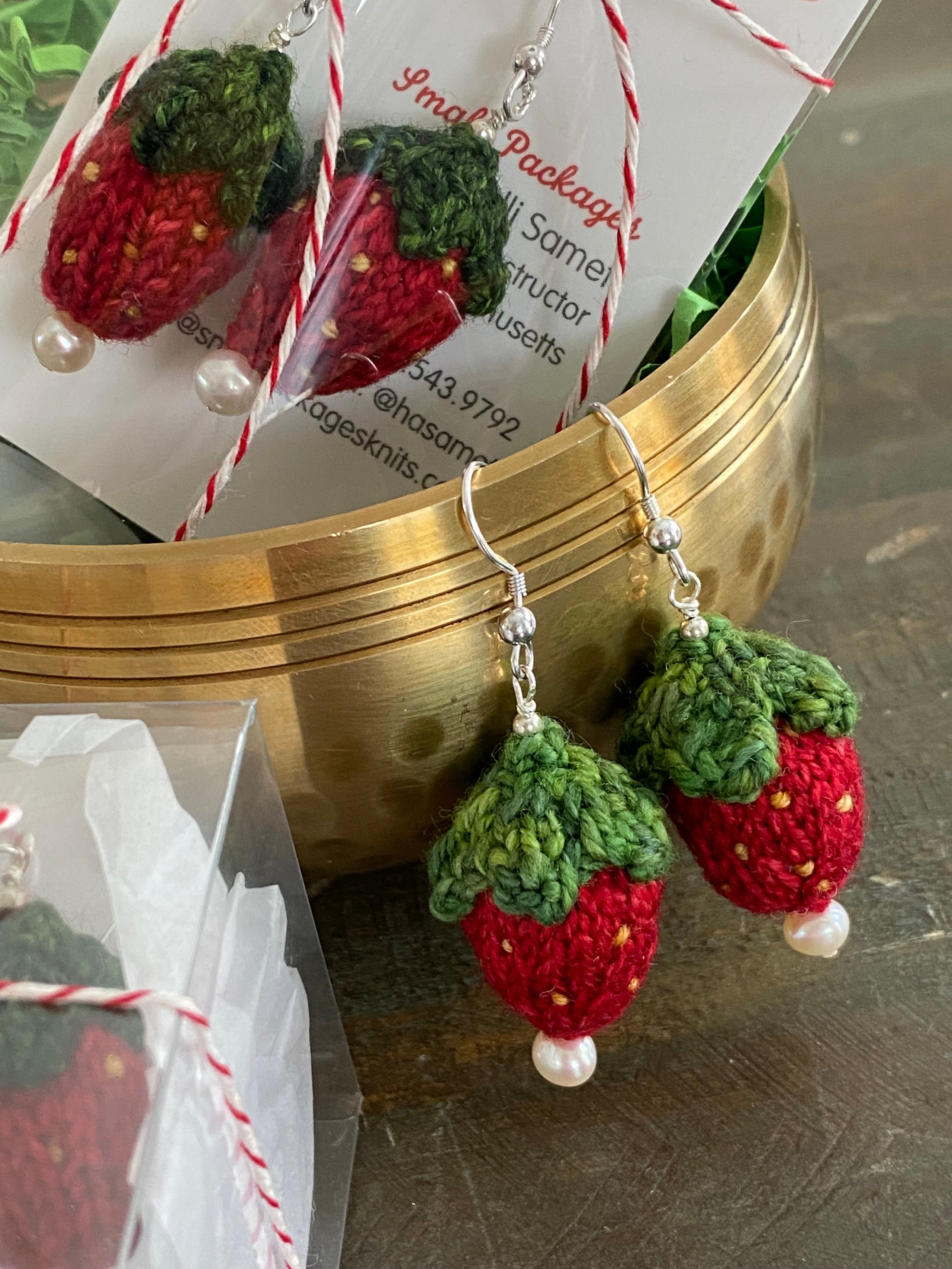 Strawberry Earrings
